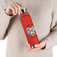 Autism Puzzle Heart Awareness — 22oz Insulated Water Bottle