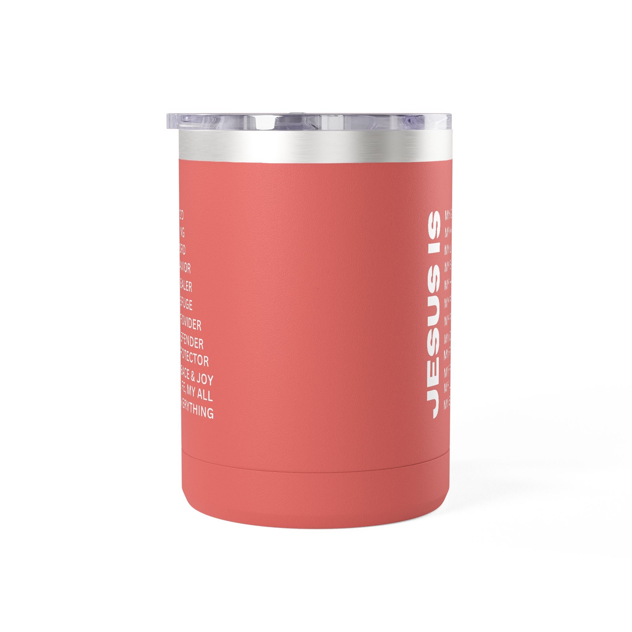 Christian Jesus Is 15oz Tumbler - White