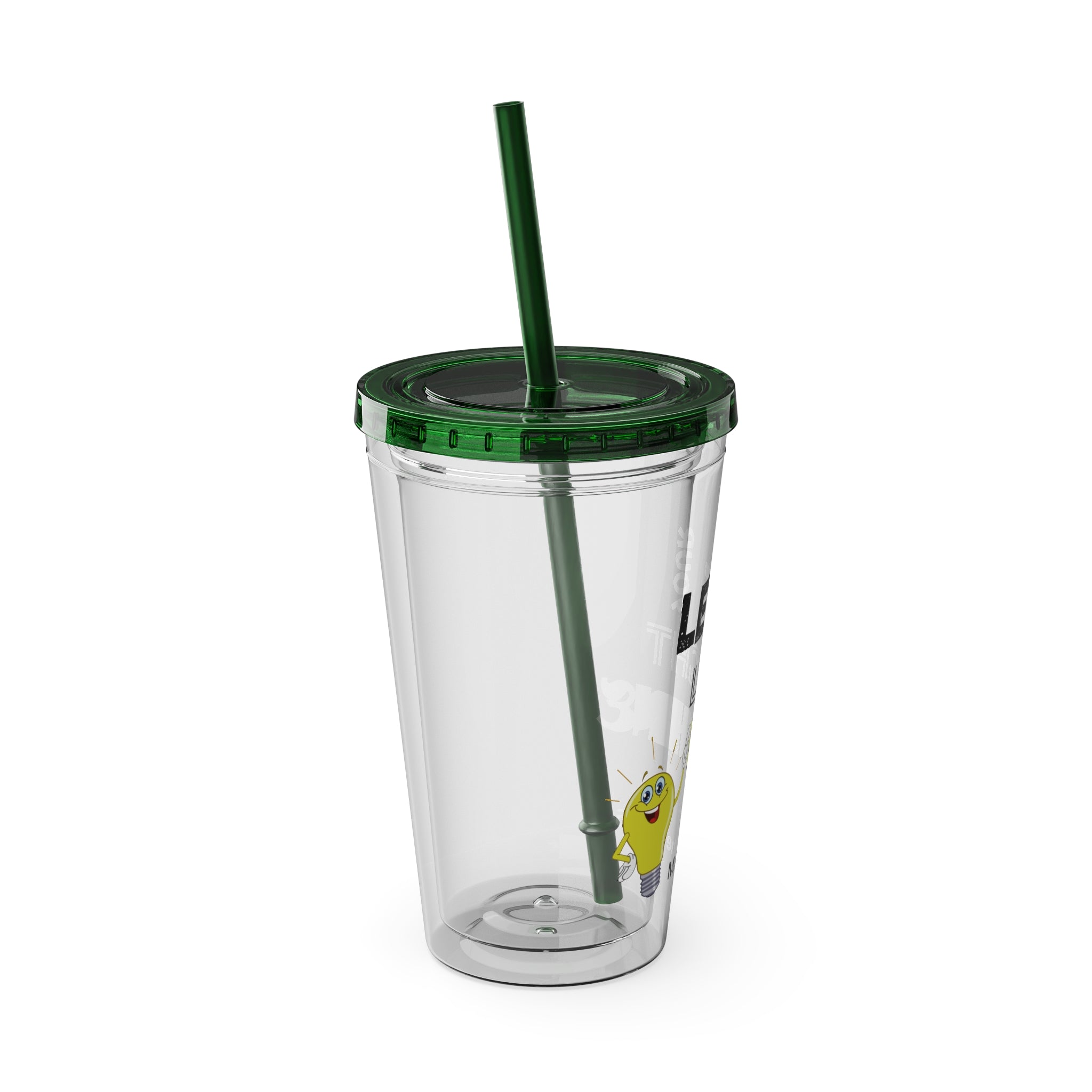Let Your Light Shine 16oz Tumbler With Straw