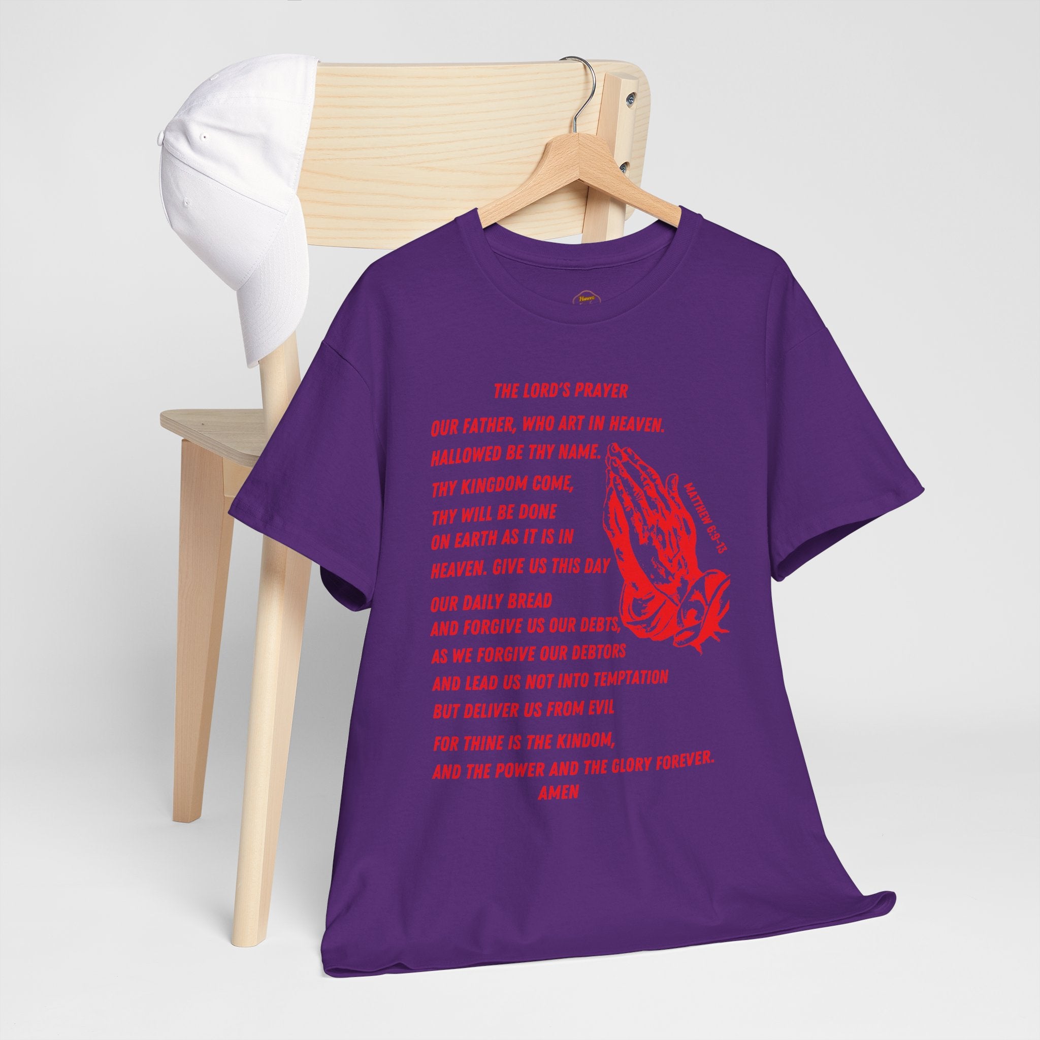 The Lord's Prayer T-Shirt - Red