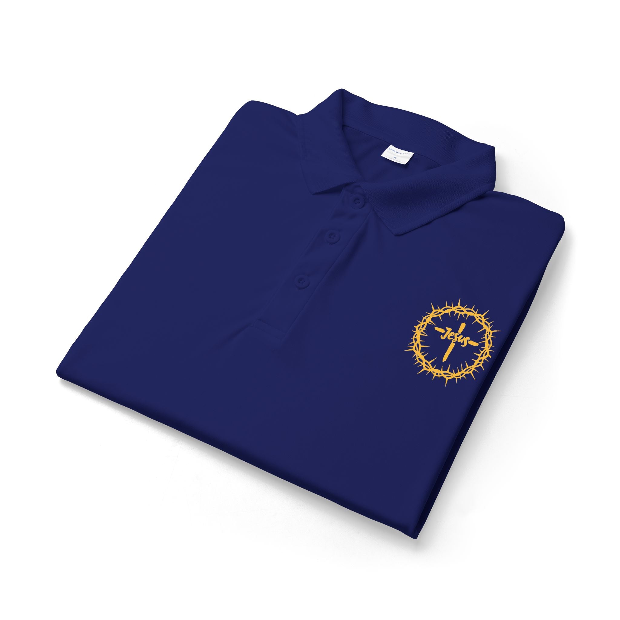 Jesus Crown of Thorns Polo