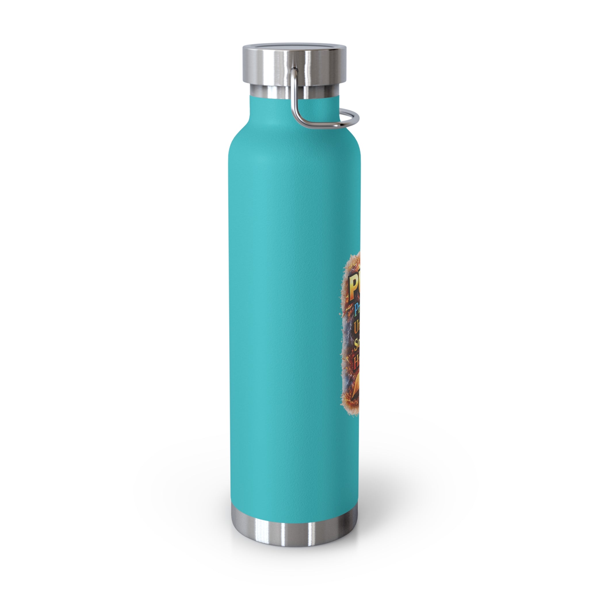 “Push: Pray Until Something Happens” 22oz Insulated Water Bottle - Bible