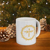 Jesus Crown of Thorns Coffee Mug (11oz, 15oz)