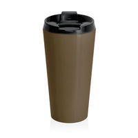 Pray On It Pray Over It Pray Through It Brown Stainless Steel Travel Mug
