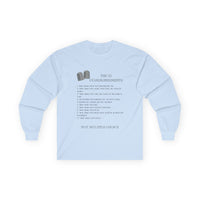 10 Commandments Long Sleeve - Black