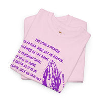 The Lord’s Prayer T-Shirt - Purple