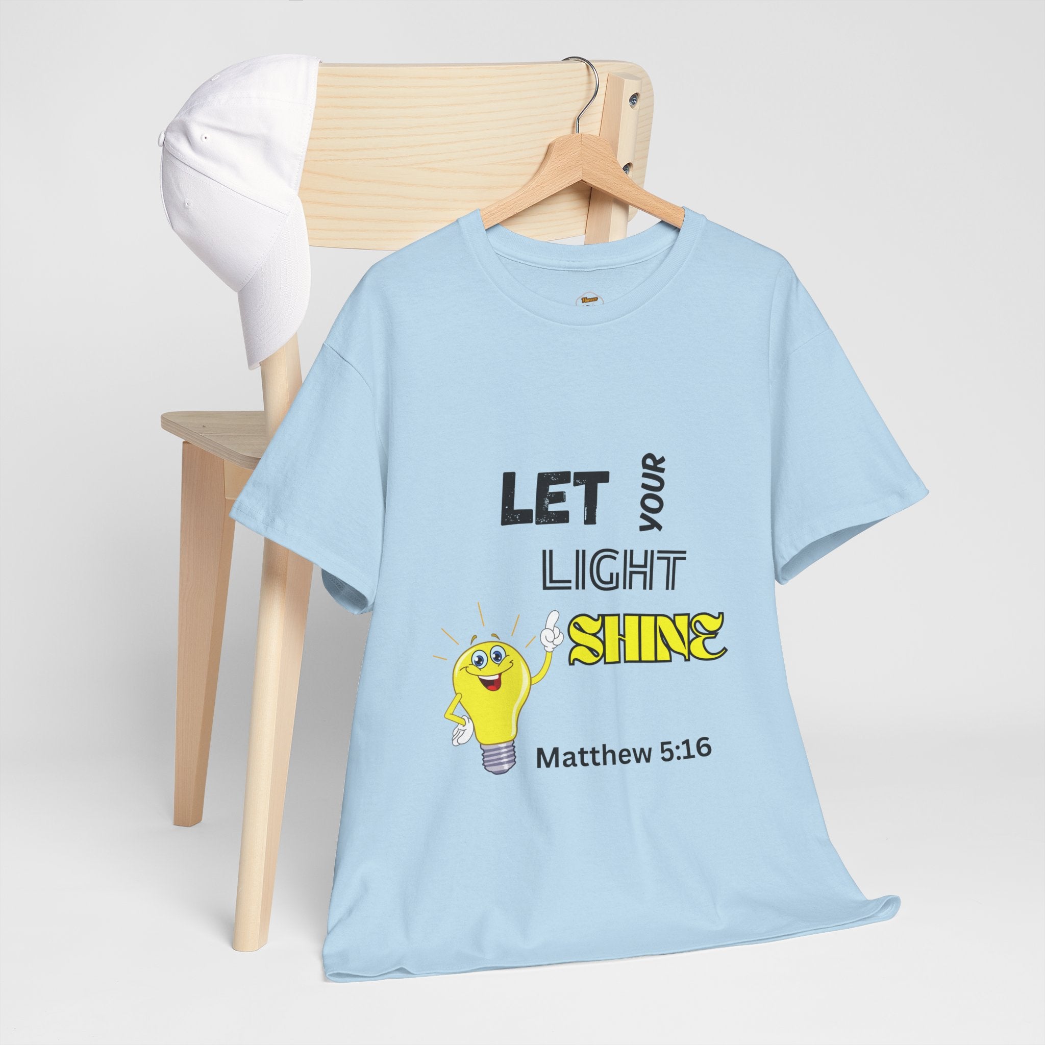 Let Your Light Shine T-Shirt – Matthew 5:16