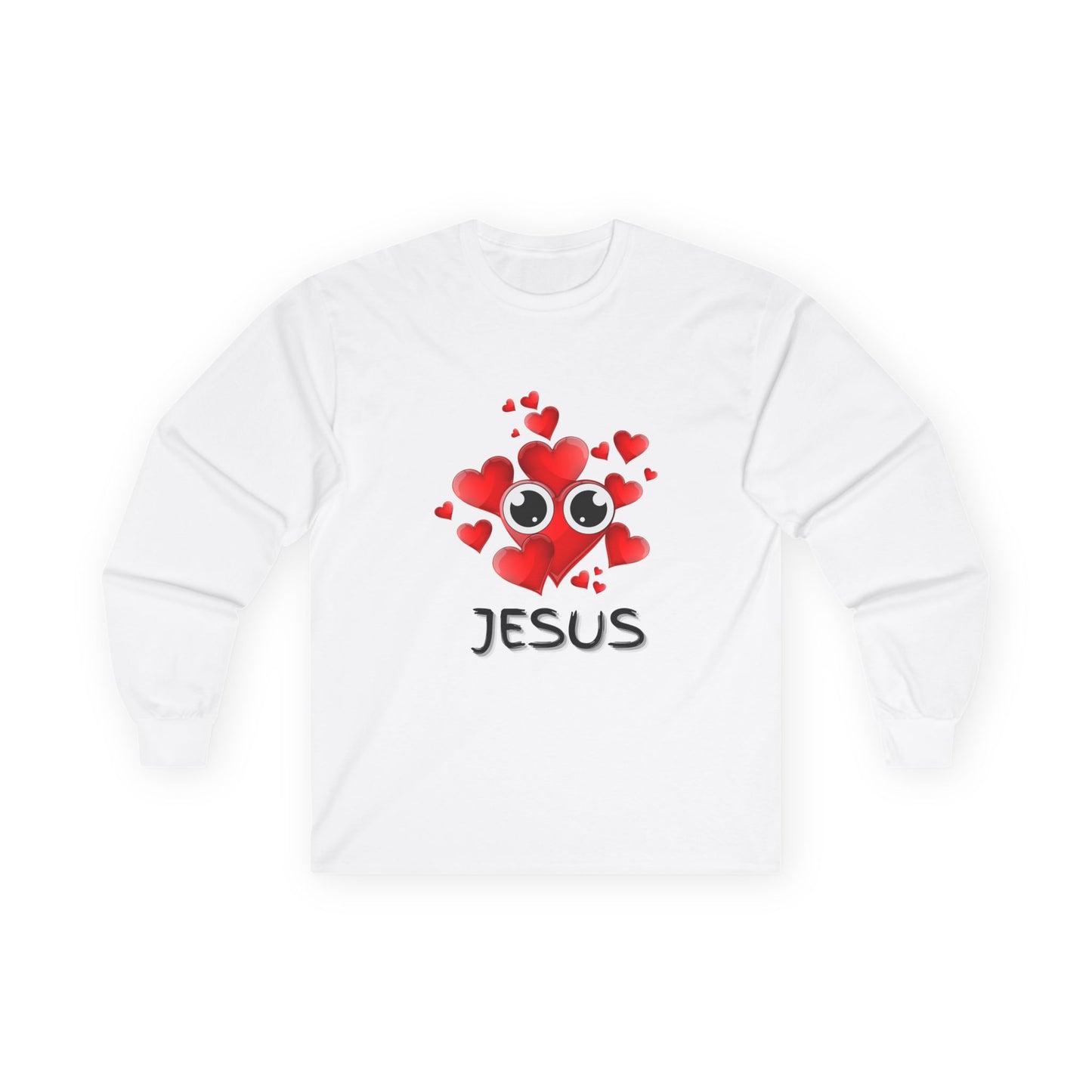 Eye Love Jesus Long-Sleeve - Black