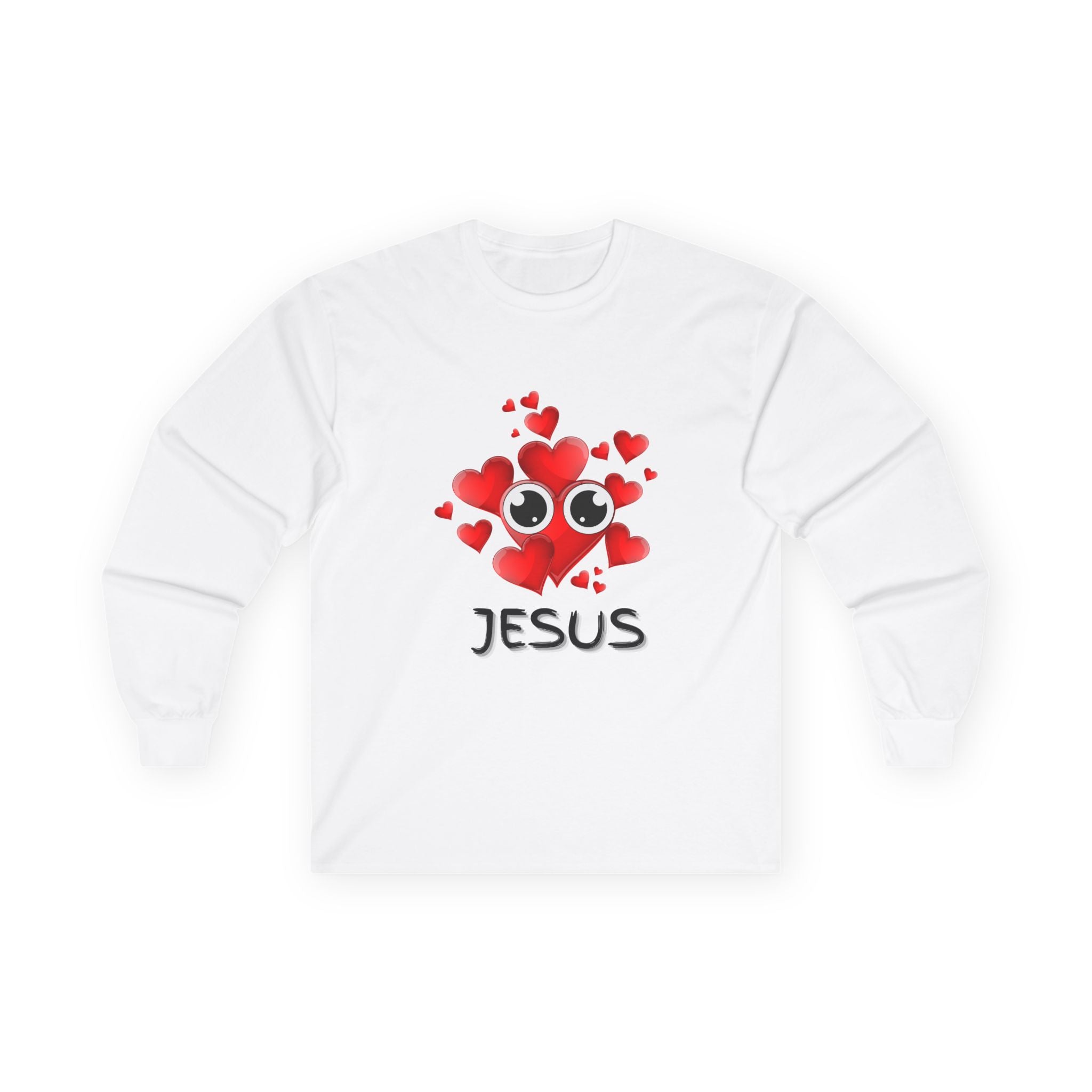 Eye Love Jesus Long-Sleeve - Black