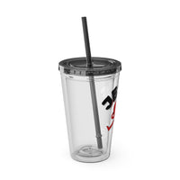 Jesus Loves Me 16oz Tumbler with Straw