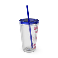 "Gone But Not Forgotten" 16oz Tumbler with Straw Cup