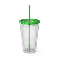 Jesus Heart Love 16oz Tumbler with Straw