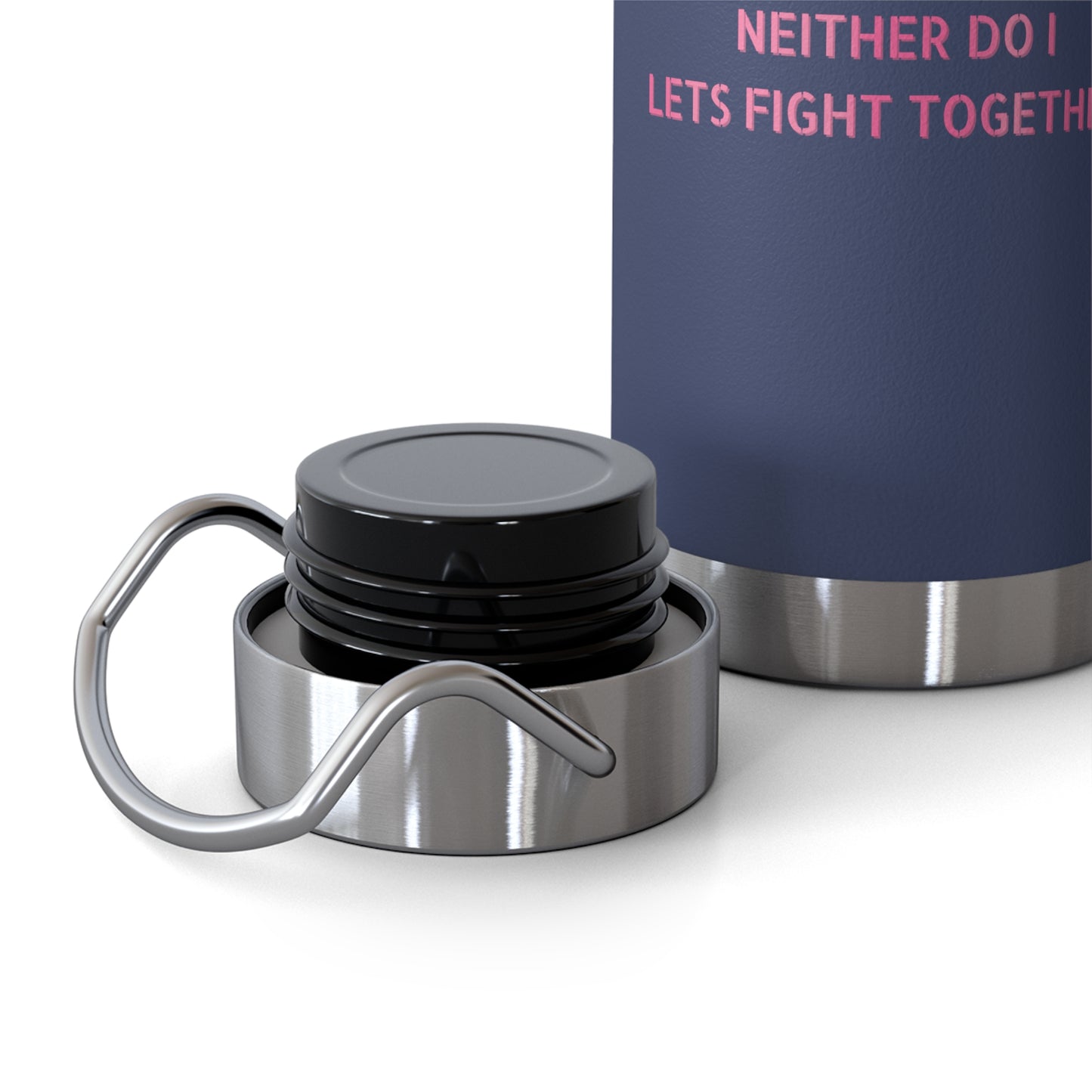 Cancer Doesn't Discriminate 22oz Insulated Water Bottle