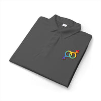 Female Rainbow Symbols Polo Shirt