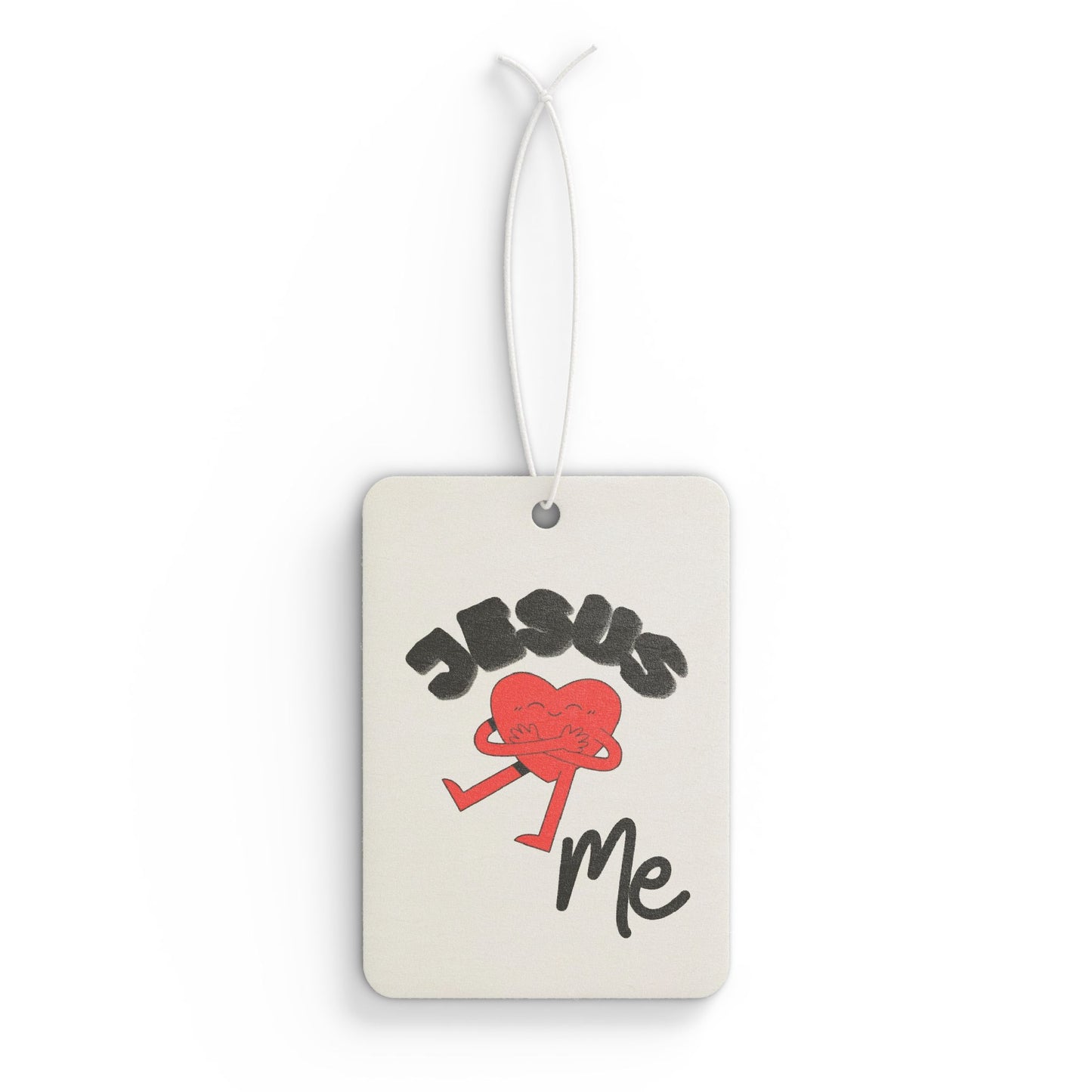 Car Air Freshener - Jesus Loves Me Inspirational Scent