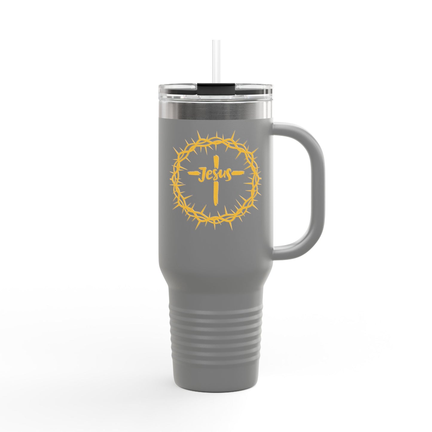 Jesus Crown of Thorns Insulated Travel Mug, 40oz