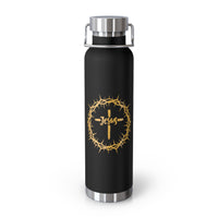 Jesus Crown of Thorns 22oz Insulated Water Bottle