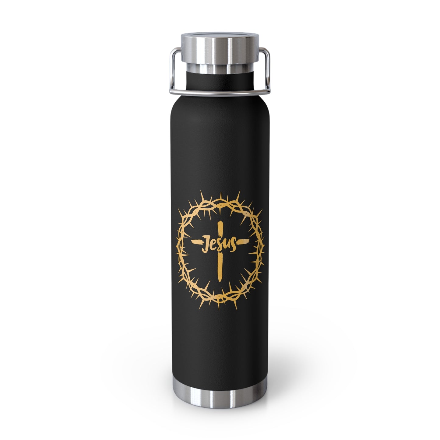 Jesus Crown of Thorns 22oz Insulated Water Bottle