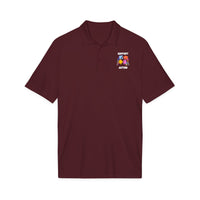 Autism Puzzle Piece Polo Shirt - White
