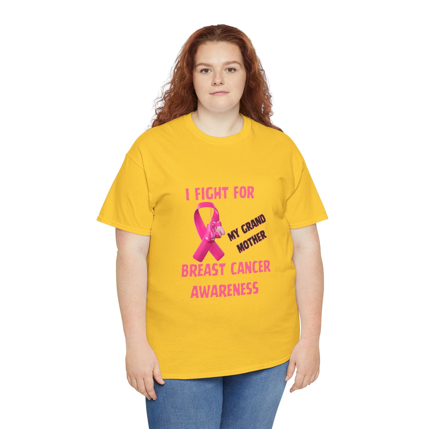 I Fight For My Grandmother Pink Ribbon Tee