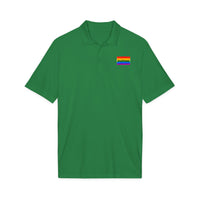 Rainbow "HUMAN" Polo Shirt