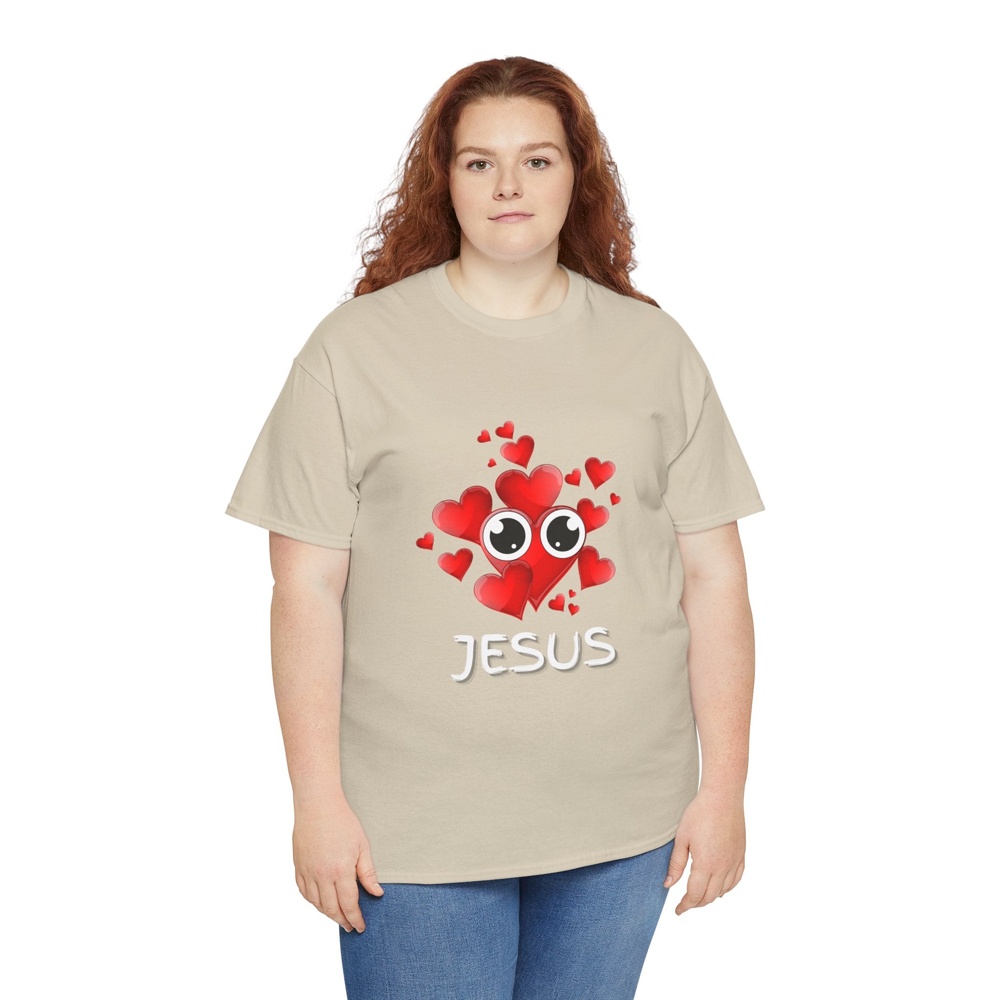 Eye Love Jesus Tee - White