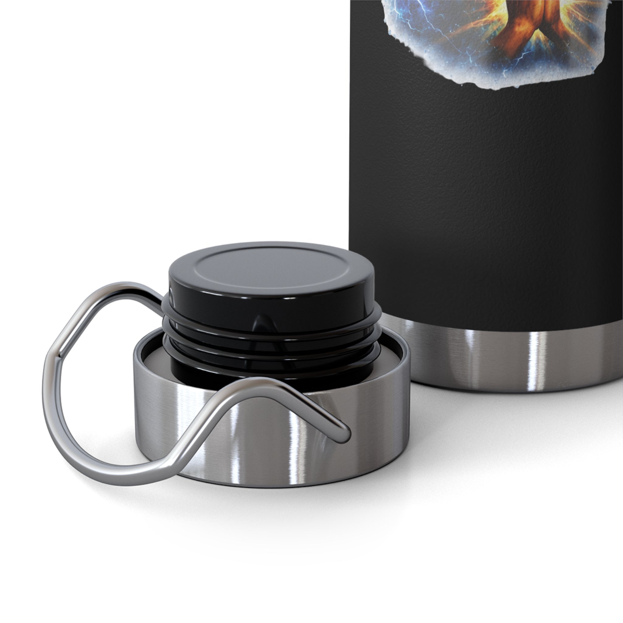 “Push: Pray Until Something Happens” 22oz Insulated Water Bottle - Hands
