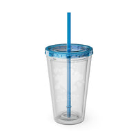Jesus Heart Love 16oz Tumbler with Straw