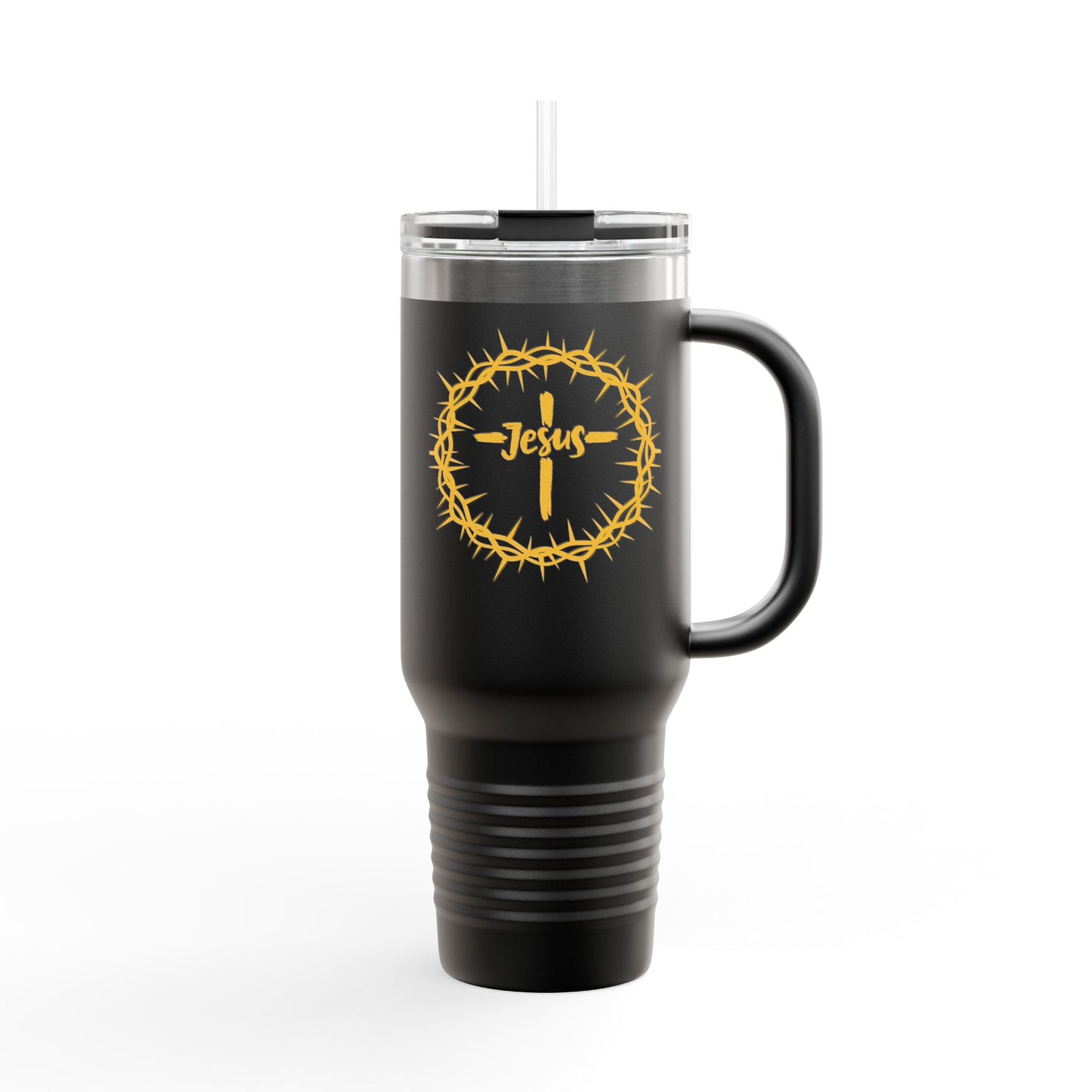 Jesus Crown of Thorns Insulated Travel Mug, 40oz