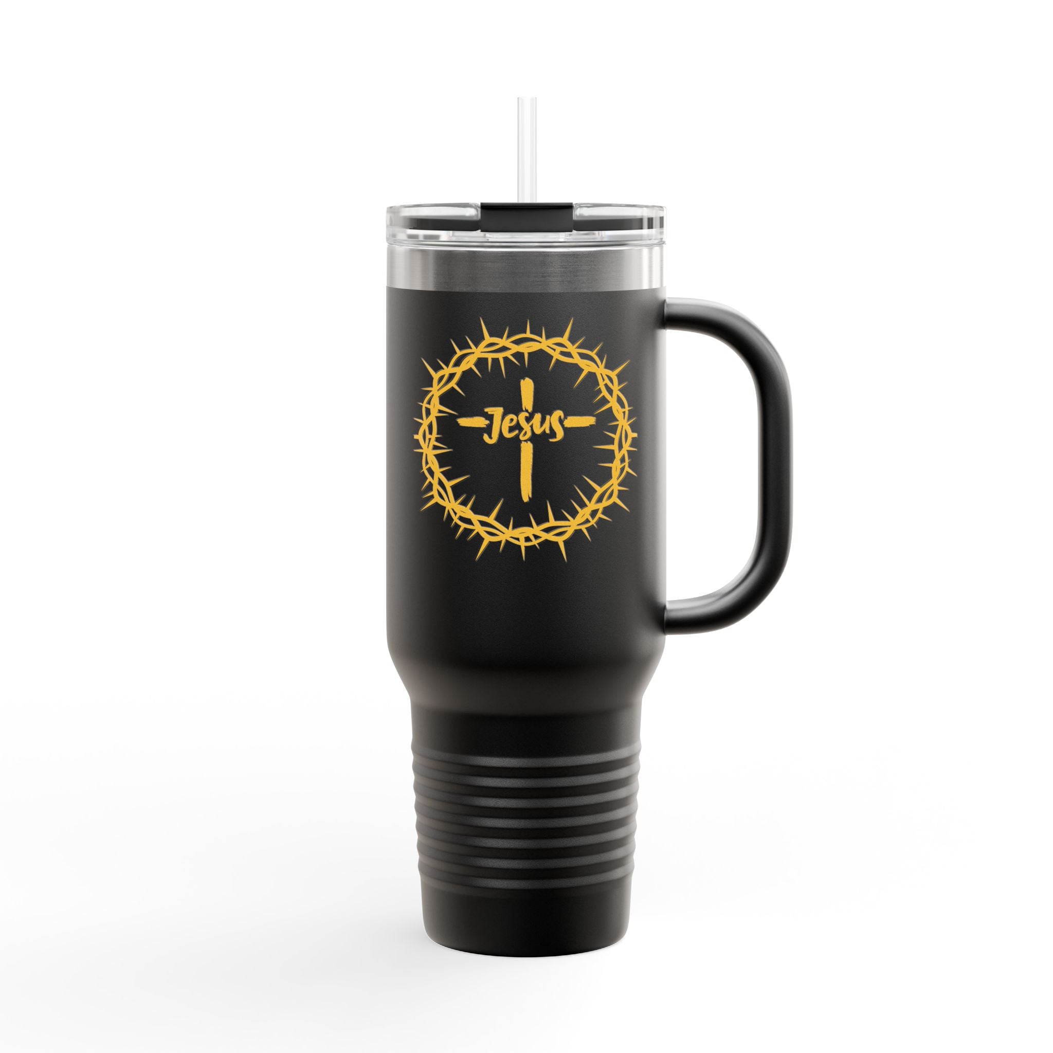 Jesus Crown of Thorns Insulated Travel Mug, 40oz
