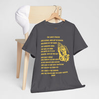 The Lord's Prayer T-Shirt - Gold
