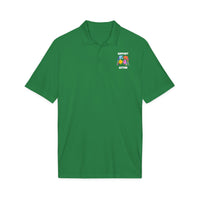 Autism Puzzle Piece Polo Shirt - White