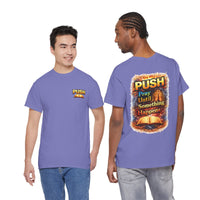 PUSH: Pray Until Something Happens Front/Back Tee - Bible
