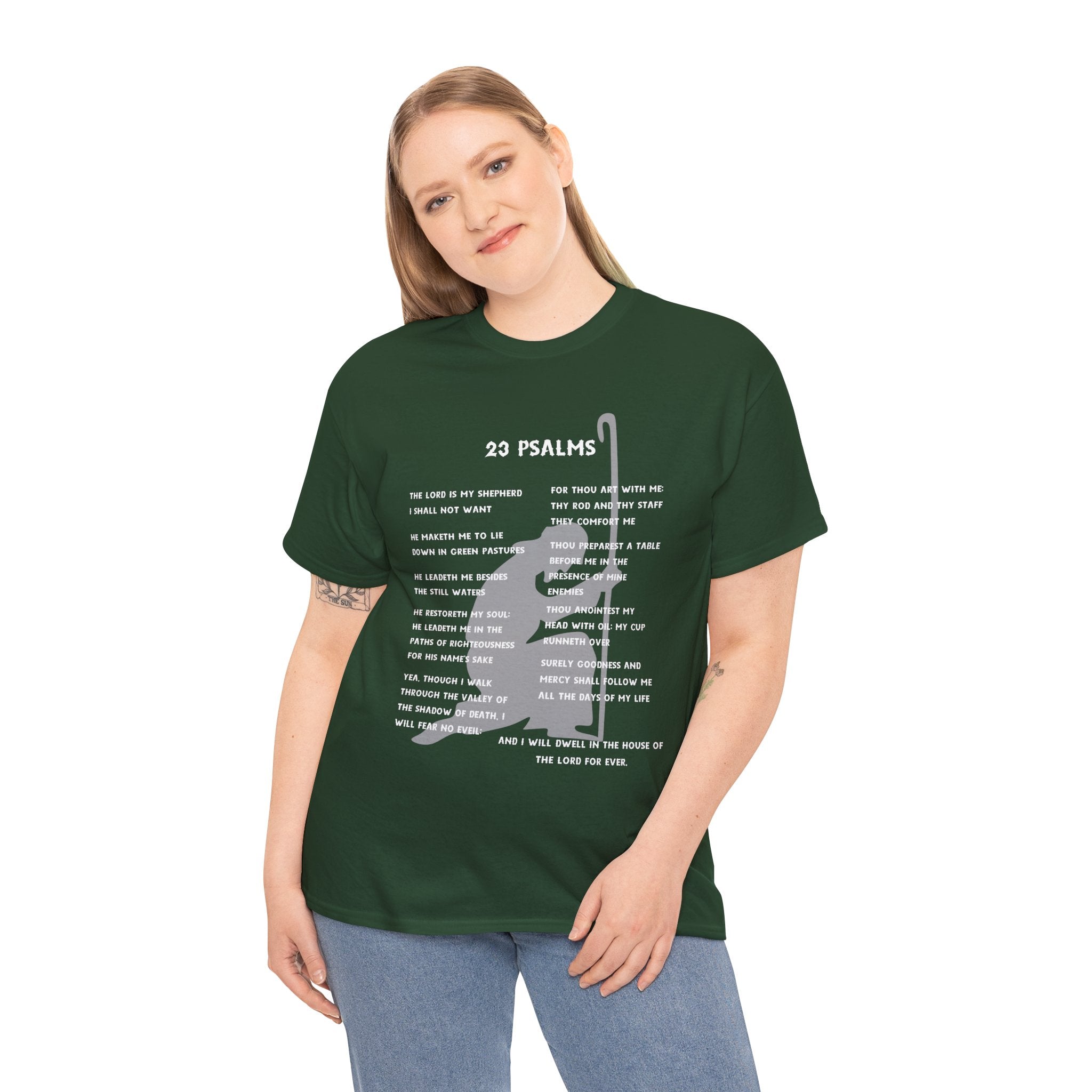 23 Psalms Tee - White
