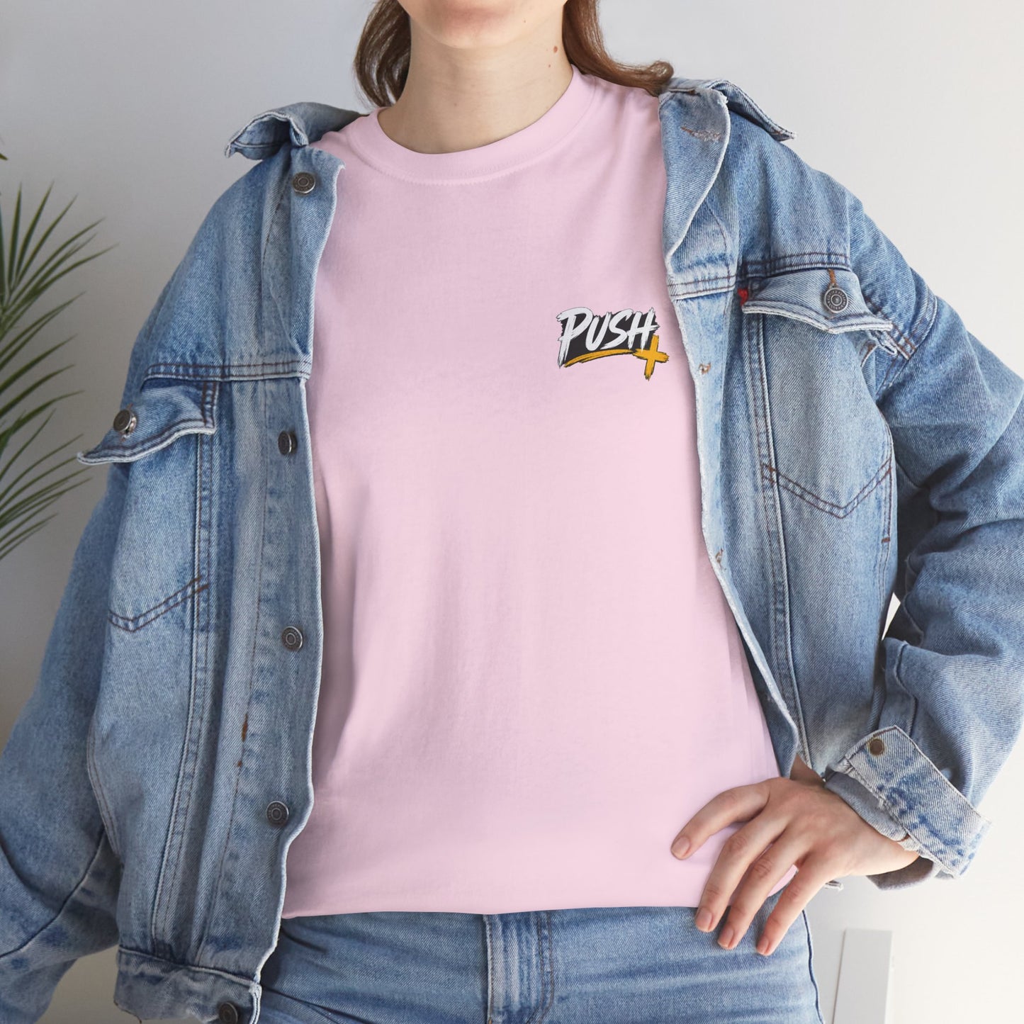 Push Pray Until Something Happens Front/Back Tee