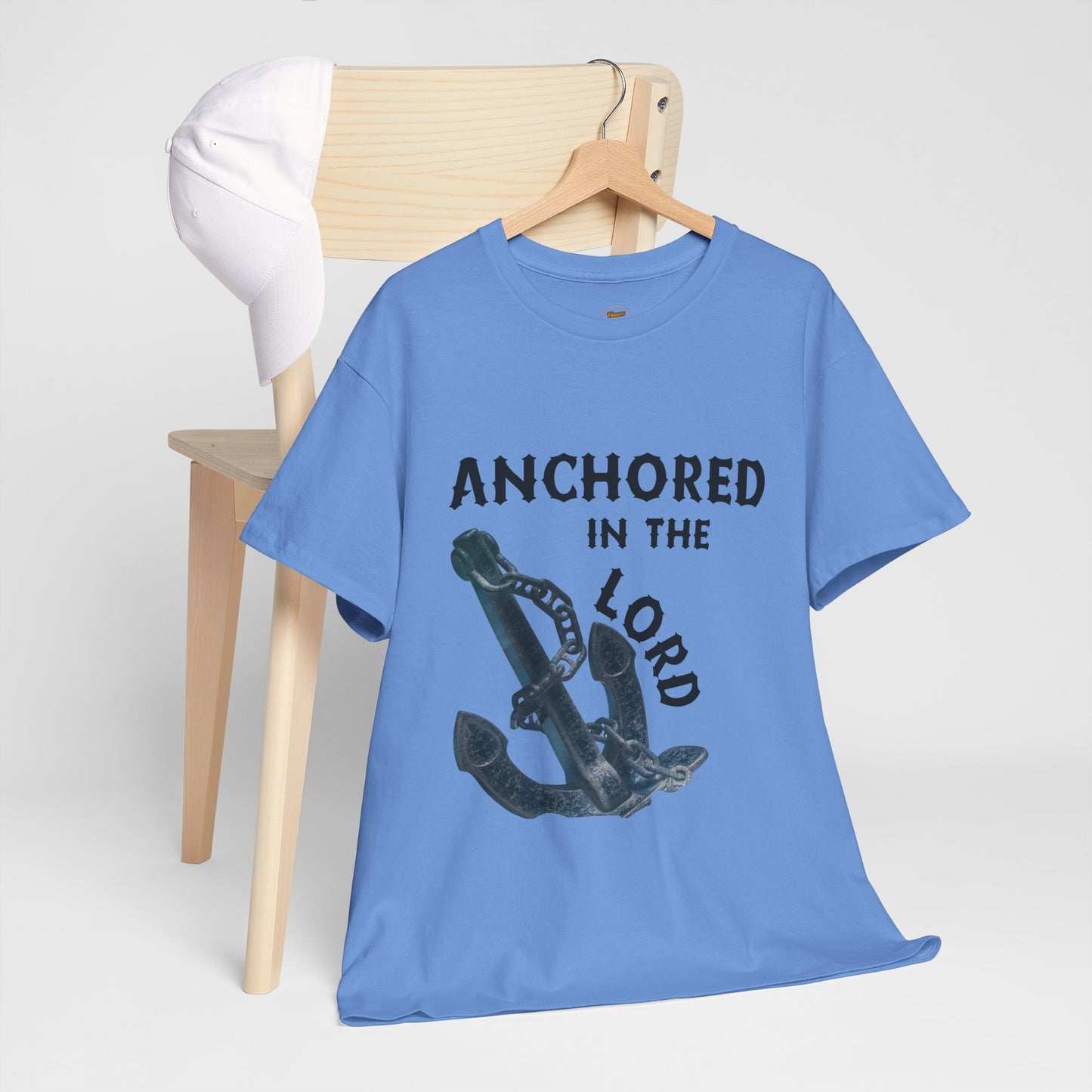 Anchored in the Lord T-Shirt - Black
