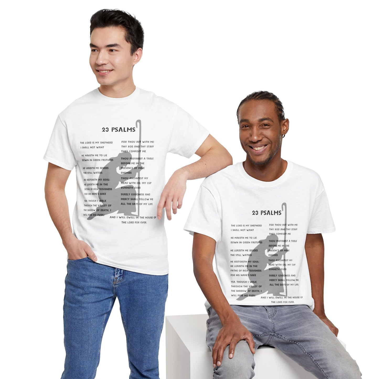 23 Psalms Tee - Black