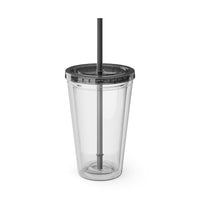 Push Pray Until Something Happens 16oz Tumbler — Bible