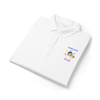 Autism Thinking Polo - Blue
