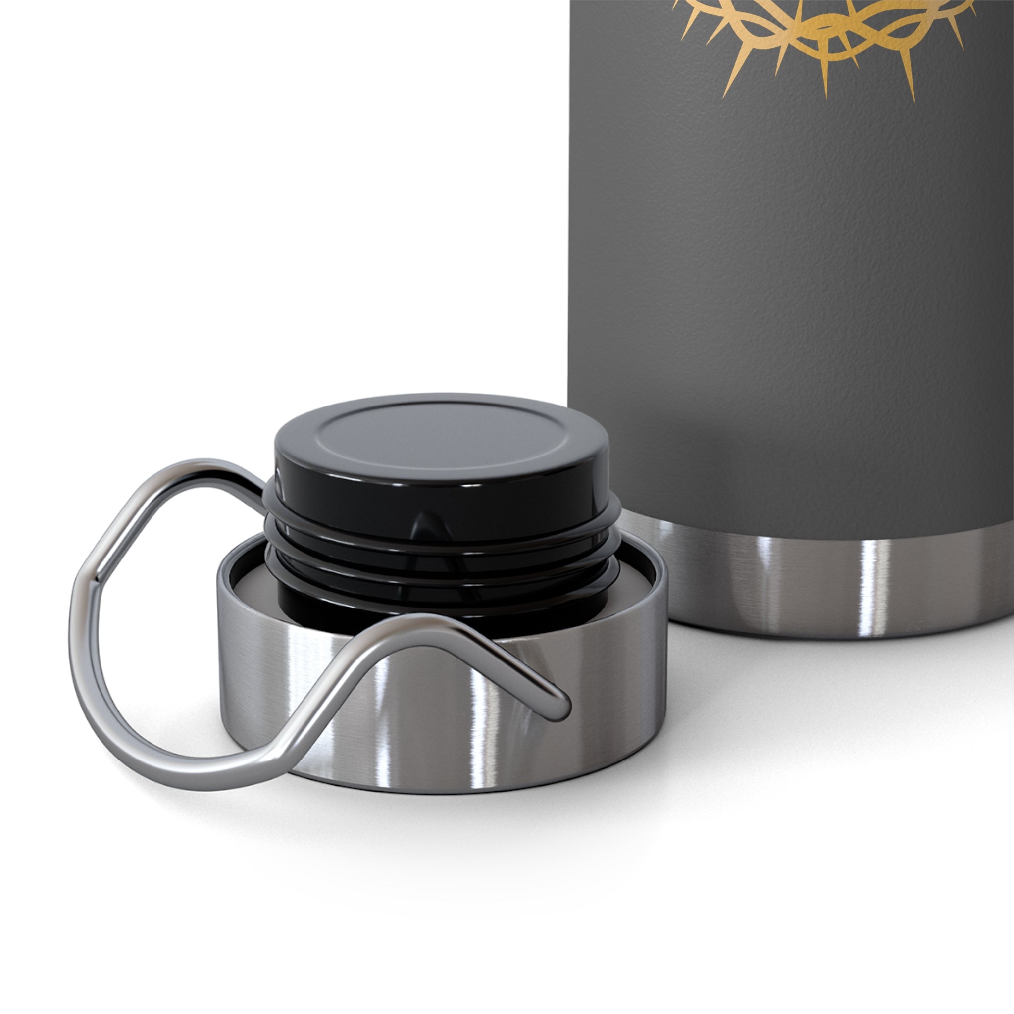 Jesus Crown of Thorns 22oz Insulated Water Bottle