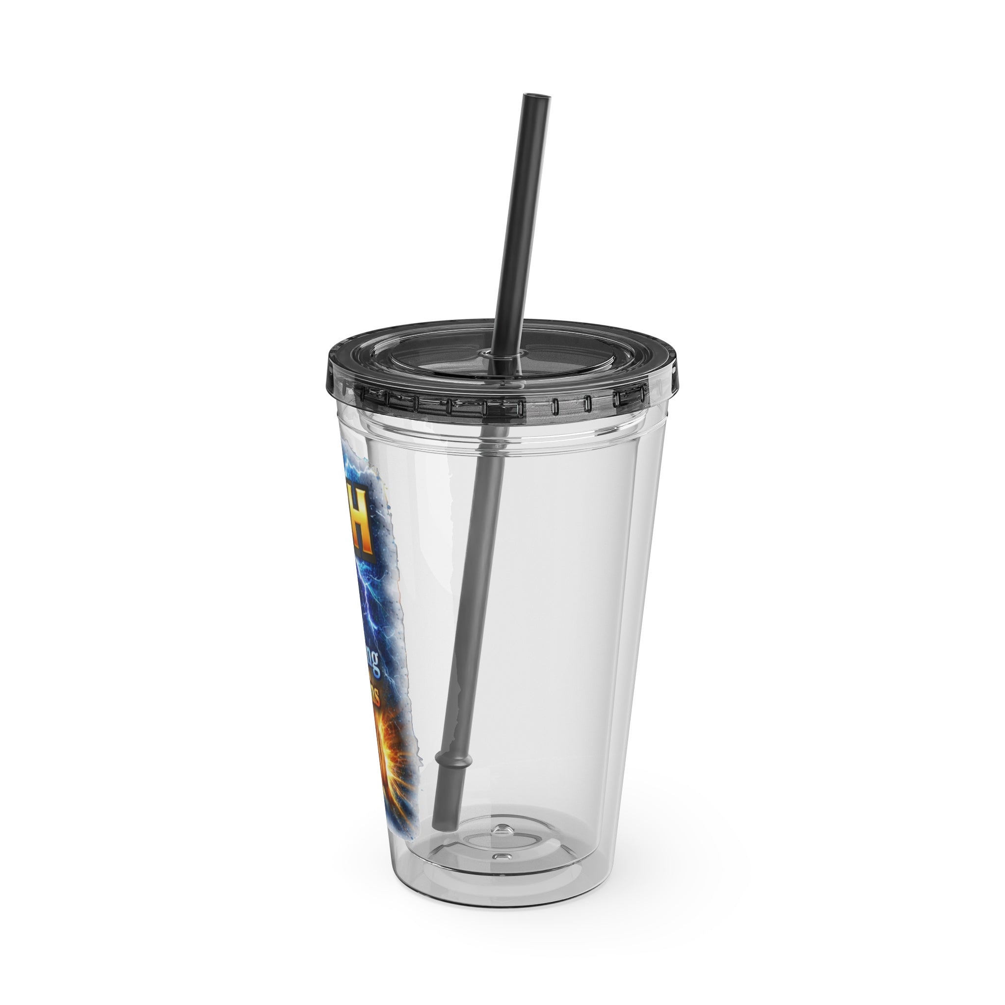 Push Pray Until Something Happens 16ozTumbler — Hands