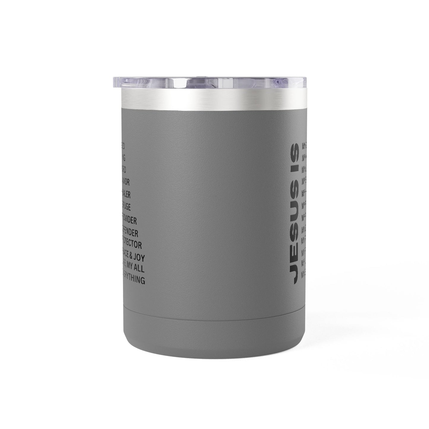 Christian Jesus Is 15oz Tumbler - Black