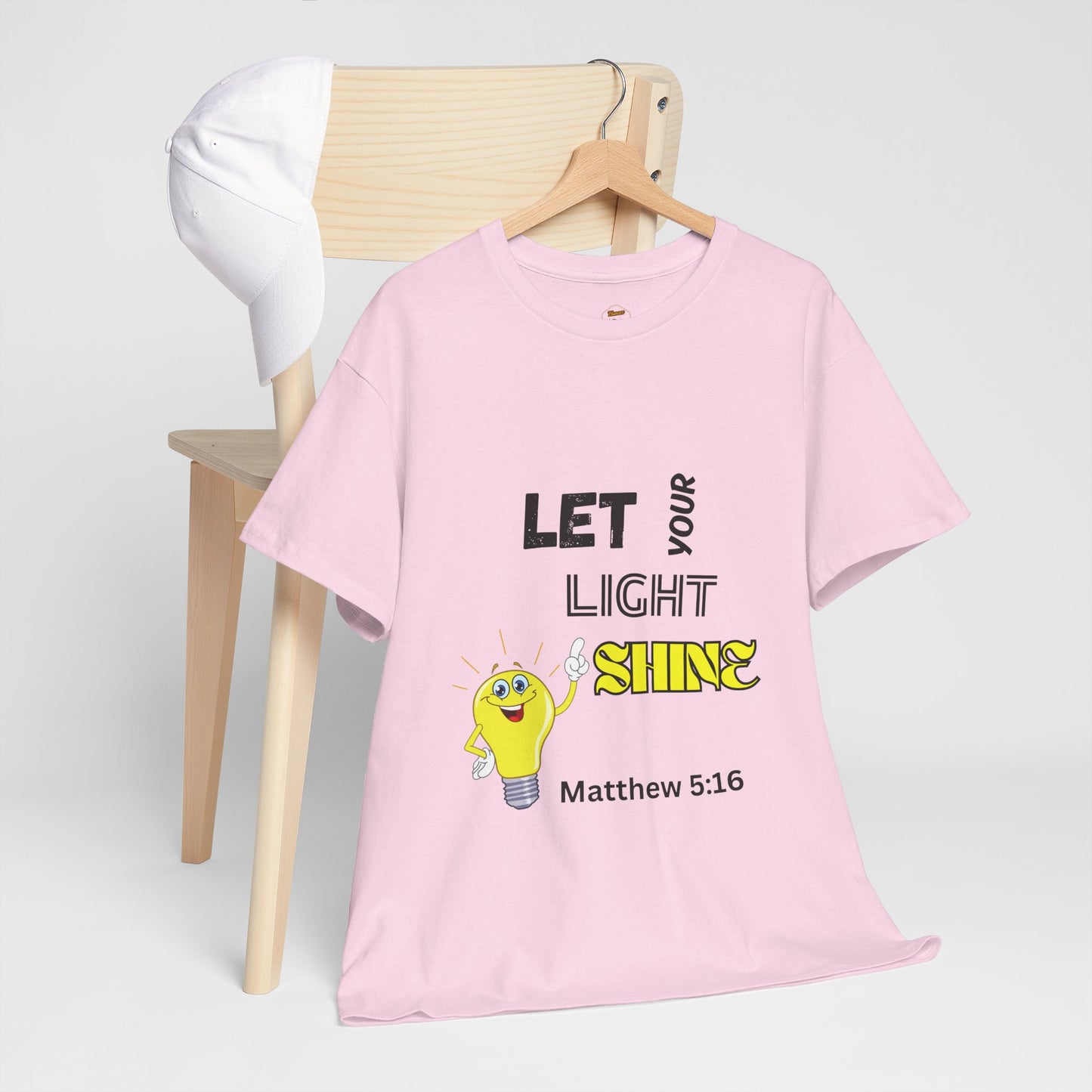 Let Your Light Shine T-Shirt – Matthew 5:16
