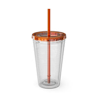 Bible Emergency Numbers 16oz Tumbler with Straw