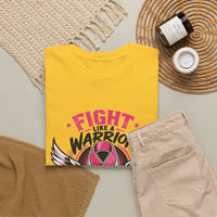 Fight Like a Warrior, Survive Like a Champion Breast Cancer Awareness T-Shirt