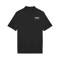 Rainbow "HUMAN" Polo Shirt