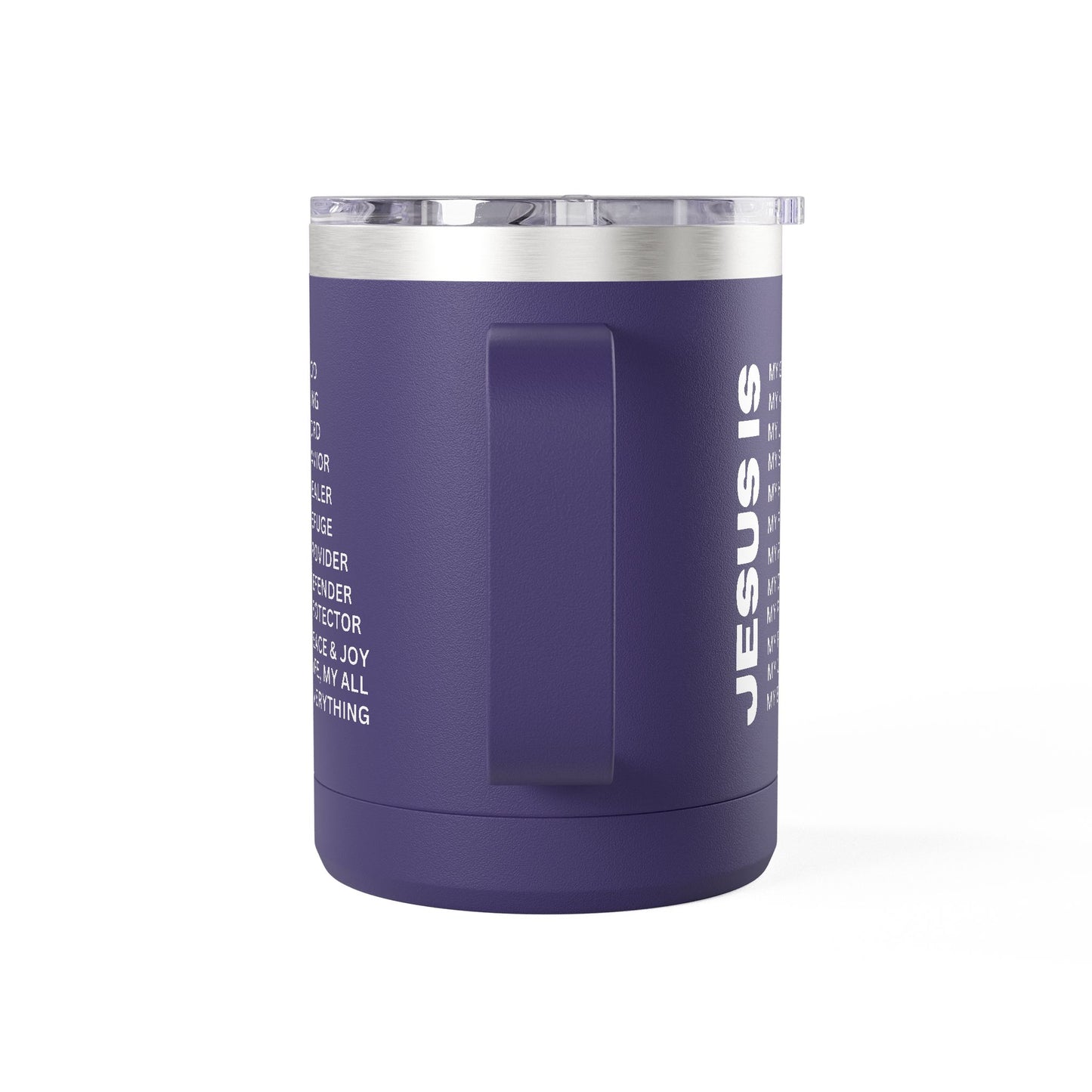 Christian Jesus Is 15oz Tumbler - White
