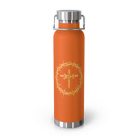 Jesus Crown of Thorns 22oz Insulated Water Bottle