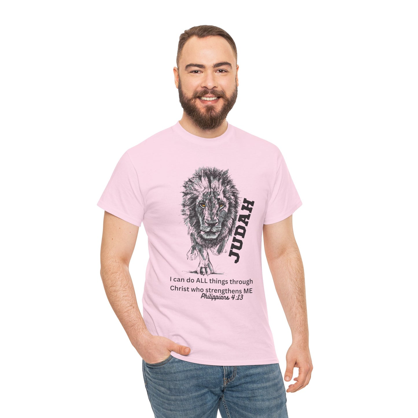 Lion of Judah – ‘I Can Do All Things’ Philippians 4:13 Tee