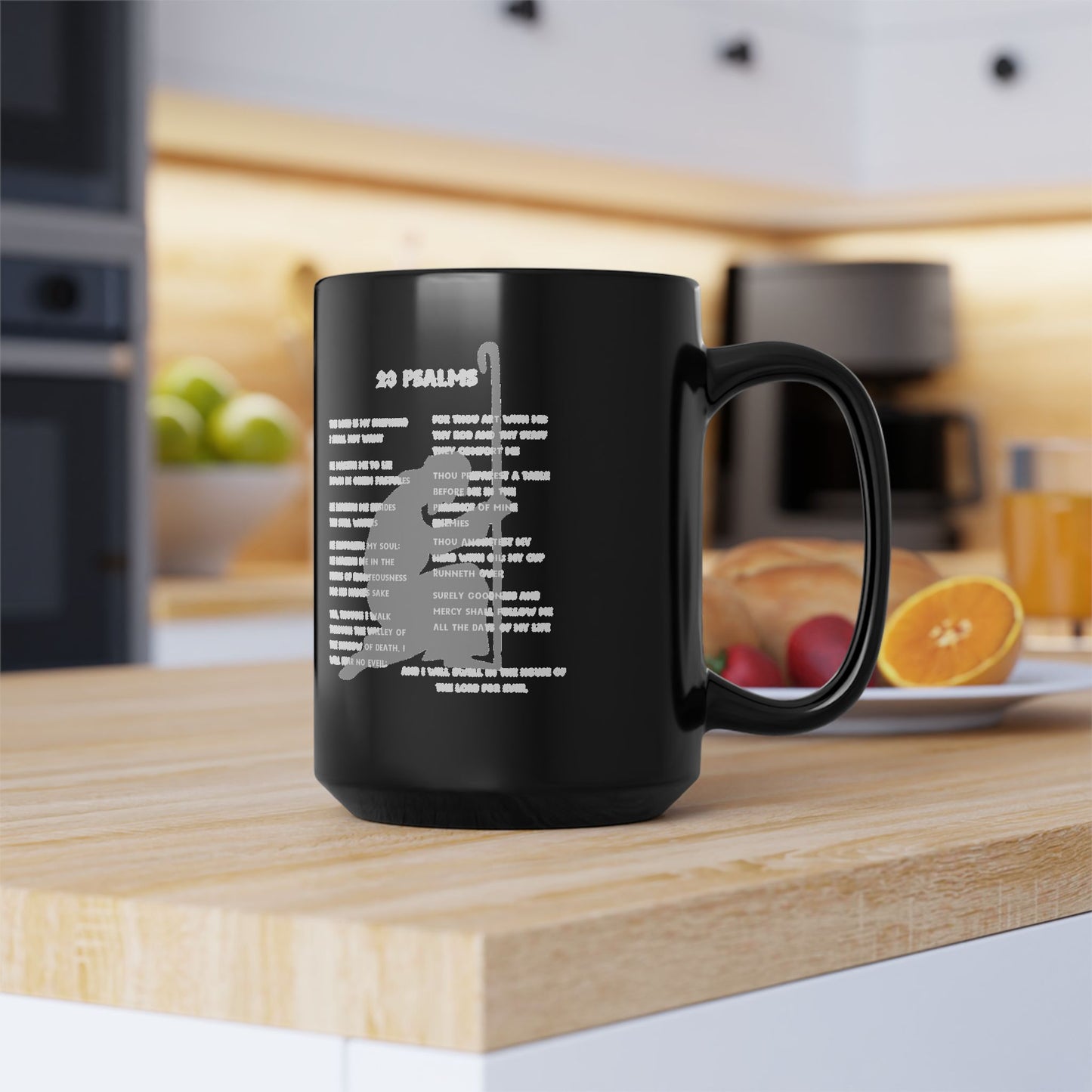 23 Psalms Black Coffee Mug — (11oz/15oz)